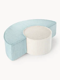 Clearance Wigiwama Meubles de jeu en velours côtelé Arch, 2 élém. Velours côtelé bleu ciel