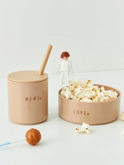 Outlet DESIGN LETTERS Mini bol enfants Favourite Beige (Love)