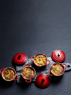 Sale LE CREUSET Mini-cocottes Cocotte Mini, 4 pièces Tons rouges
