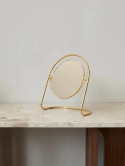 Discount Audo Copenhagen Miroir de maquillage rond Nimbus Laiton