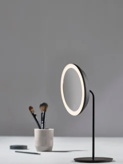 Fashion Zone Denmark Miroir grossissant de salle de bain avec éclairage à piles Maguna