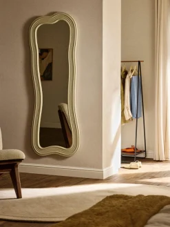 Discount Westwing Collection Miroir intégral avec cadre ondulé Cosimo