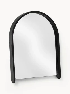 Fashion Cooee Design Miroir mural en bois de chêne Woody Noir