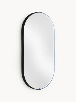 Outlet Vanita&Casa Miroir mural LED ovale Avior Noir