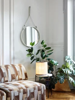 Online GUBI Miroir mural rond Adnet Blanc cassé