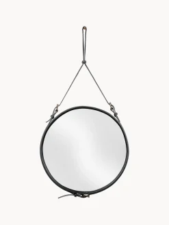 Outlet GUBI Miroir mural rond Adnet, tailles variées Noir