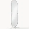 Hot Verpan Miroir sur pied ovale System 1-2-3, design Verner Panton