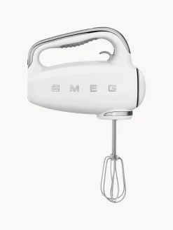 Fashion Smeg Mixeur à main 50's Style Blanc, haute brillance
