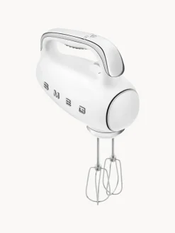 Fashion Smeg Mixeur à main 50's Style Blanc, haute brillance