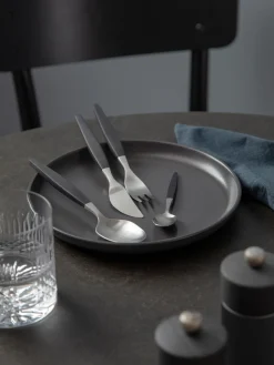 New Gense Ménagère brossée mate Focus de Luxe, 4 personnes (12 élém.)