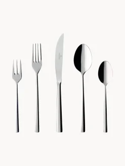 Fashion Villeroy & Boch Ménagère en acier inoxydable Piemont, 6 personnes (30 élém.)