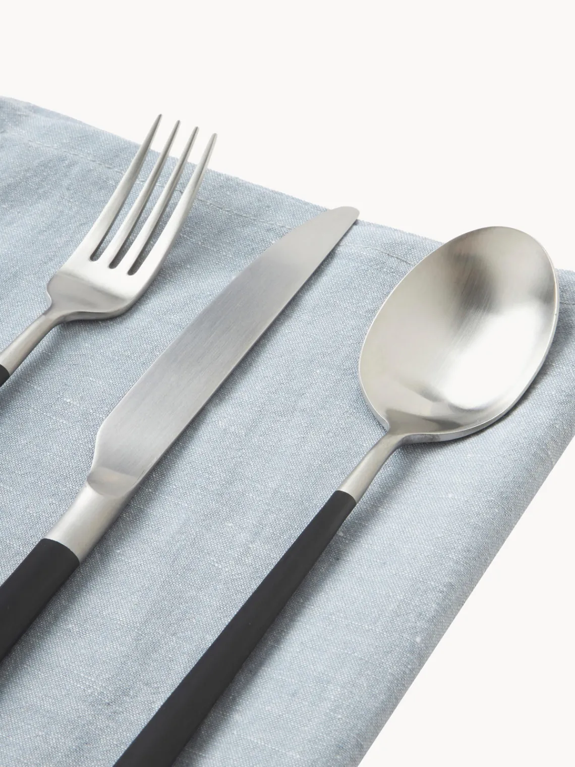 New knIndustrie Ménagère satinée 801, 6 personnes (24 élém.)