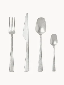 Fashion knIndustrie Ménagère Zest, 6 personnes (24 élém.) Argenté