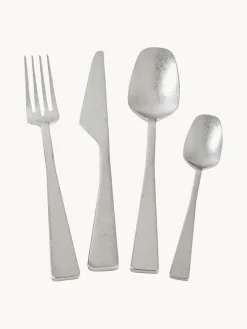 Fashion knIndustrie Ménagère Zest, 6 personnes (24 élém.) Argenté