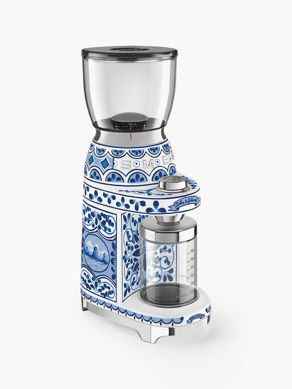 Online Smeg Moulin à café électrique Dolce & Gabbana - Blu Mediterraneo