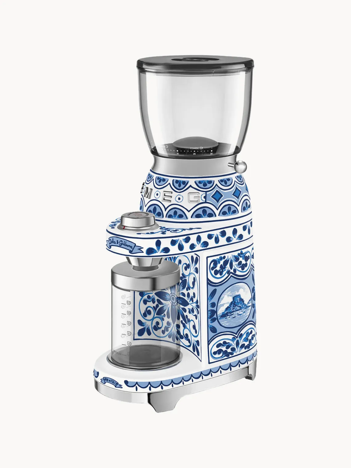 Online Smeg Moulin à café électrique Dolce & Gabbana - Blu Mediterraneo