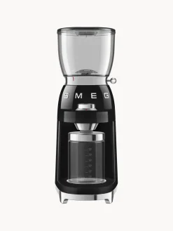 New Smeg Moulin à café électrique 50's Style Noir, haute brillance