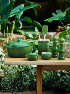 Fashion LE CREUSET Moulin à poivre avec broyeur en céramique Creuset Tons verts, haute brillance