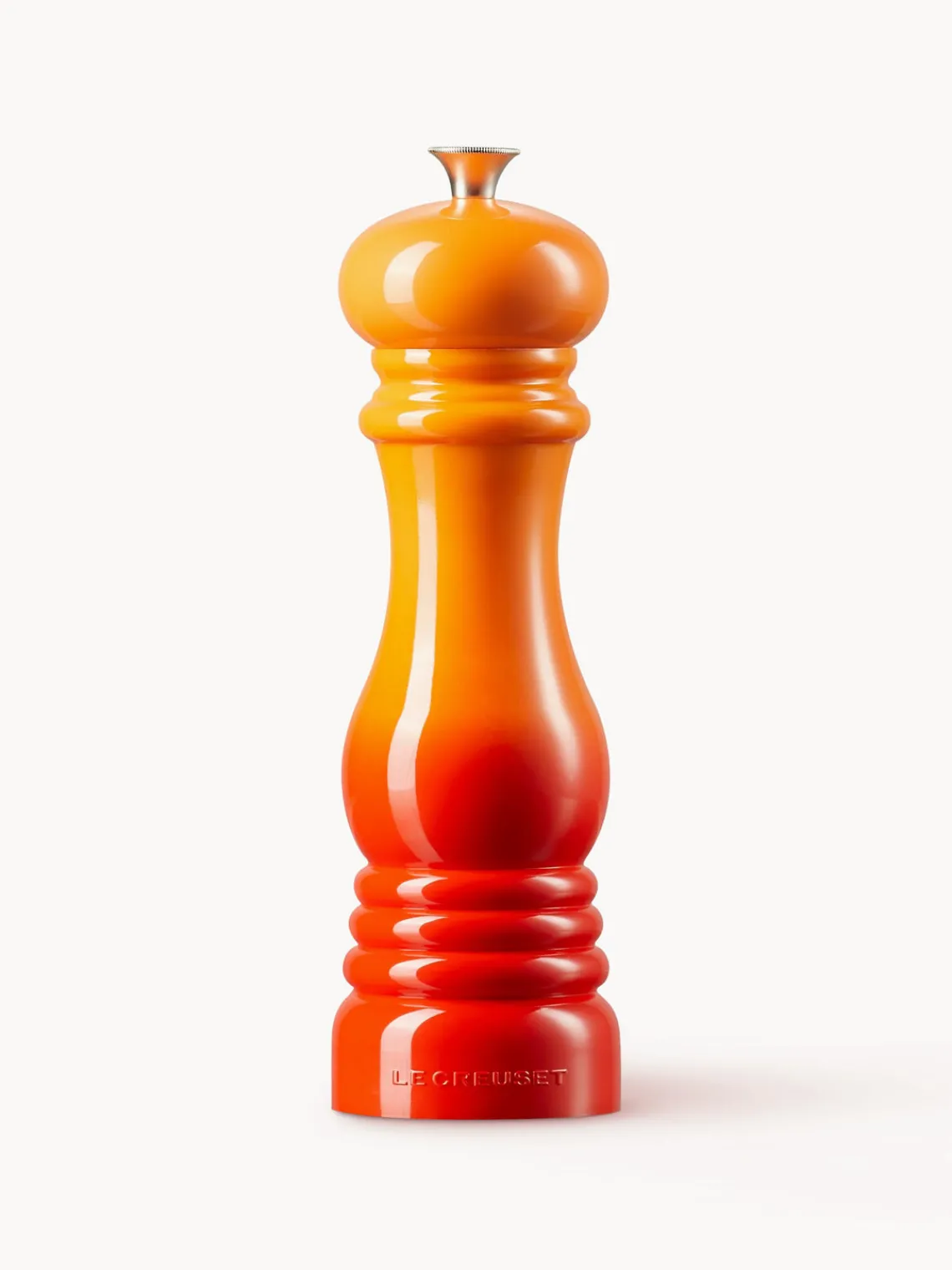 Best LE CREUSET Moulin à poivre avec broyeur en céramique Creuset Orangé haute brillance, argenté