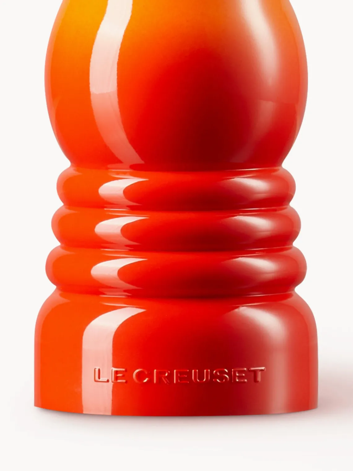 Best LE CREUSET Moulin à poivre avec broyeur en céramique Creuset Orangé haute brillance, argenté