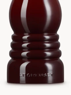 Sale LE CREUSET Moulin à poivre avec broyeur en céramique Creuset Lie de vin haute brillance, doré