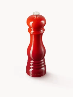 Sale LE CREUSET Moulin à poivre avec broyeur en céramique Creuset Tons rouges haute brillance, argenté