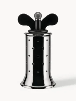 Outlet ALESSI Moulin à poivre Graves Noir, argenté