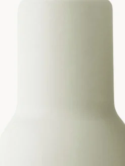 Clearance Audo Copenhagen Moulin à sel et à poivre design avec couvercle en noyer Bottle Grinder, 2 élém. Blanc cassé, vert olive, bois de noyer