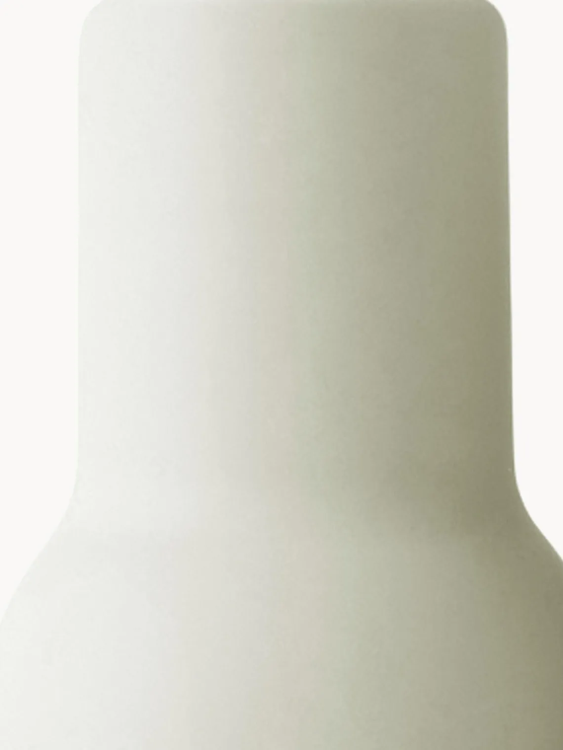 Clearance Audo Copenhagen Moulin à sel et à poivre design avec couvercle en noyer Bottle Grinder, 2 élém. Blanc cassé, vert olive, bois de noyer