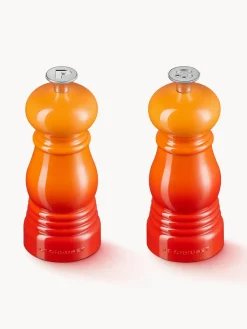 Online LE CREUSET Moulins à sel et à poivre avec broyeur en céramique Creuset, 2 élém. Orangé haute brillance, argenté