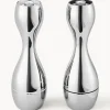Sale GEORG JENSEN Moulins à sel et à poivre en acier inoxydable Cobra, 2 élém.