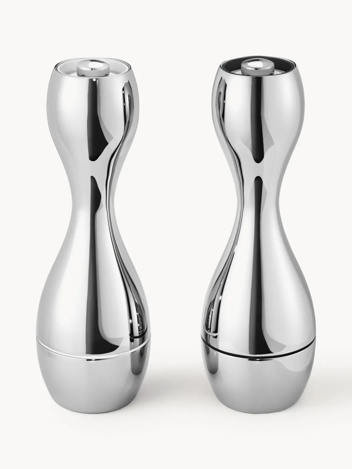 Sale GEORG JENSEN Moulins à sel et à poivre en acier inoxydable Cobra, 2 élém.