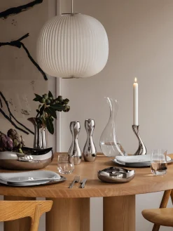 Sale GEORG JENSEN Moulins à sel et à poivre en acier inoxydable Cobra, 2 élém.