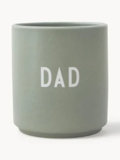 Clearance DESIGN LETTERS Mug design Favourite DAD/LOVE Gris-vert (Dad)