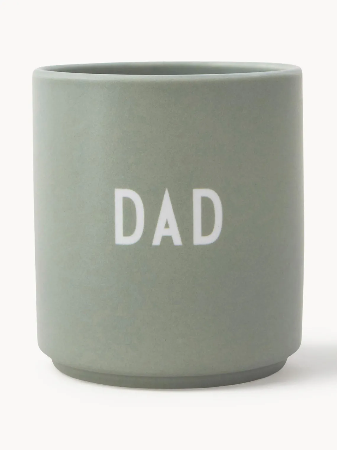 Clearance DESIGN LETTERS Mug design Favourite DAD/LOVE Gris-vert (Dad)