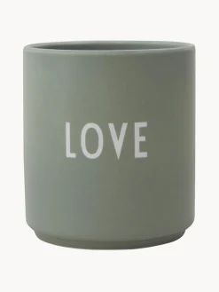 Clearance DESIGN LETTERS Mug design Favourite DAD/LOVE Gris-vert (Dad)
