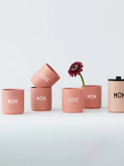 Outlet DESIGN LETTERS Mug design Favourite MOM/LOVE Terracotta (Mom)