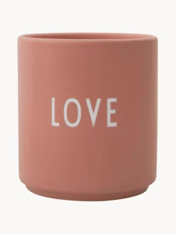 Outlet DESIGN LETTERS Mug design Favourite MOM/LOVE Terracotta (Mom)
