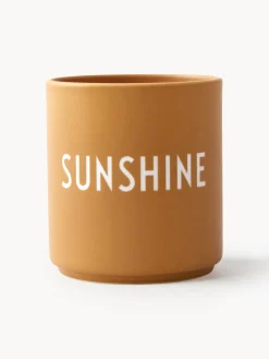 Fashion DESIGN LETTERS Mug design Favourite SUNSHINE Ocre (Sunshine)
