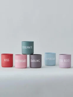 Sale DESIGN LETTERS Mug design Favourite YOU ROCK Lilas (You rock)