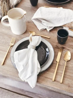 Discount Broste Copenhagen Mugs artisanaux Nordic Coal, 6 pièces Noir, chiné