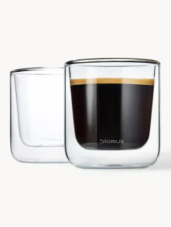 Best blomus Mugs double paroi Nero, 2 pièces