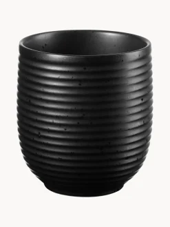 Outlet ASA Selection Mugs en porcelaine Demir, 6 pièces Noir, chiné