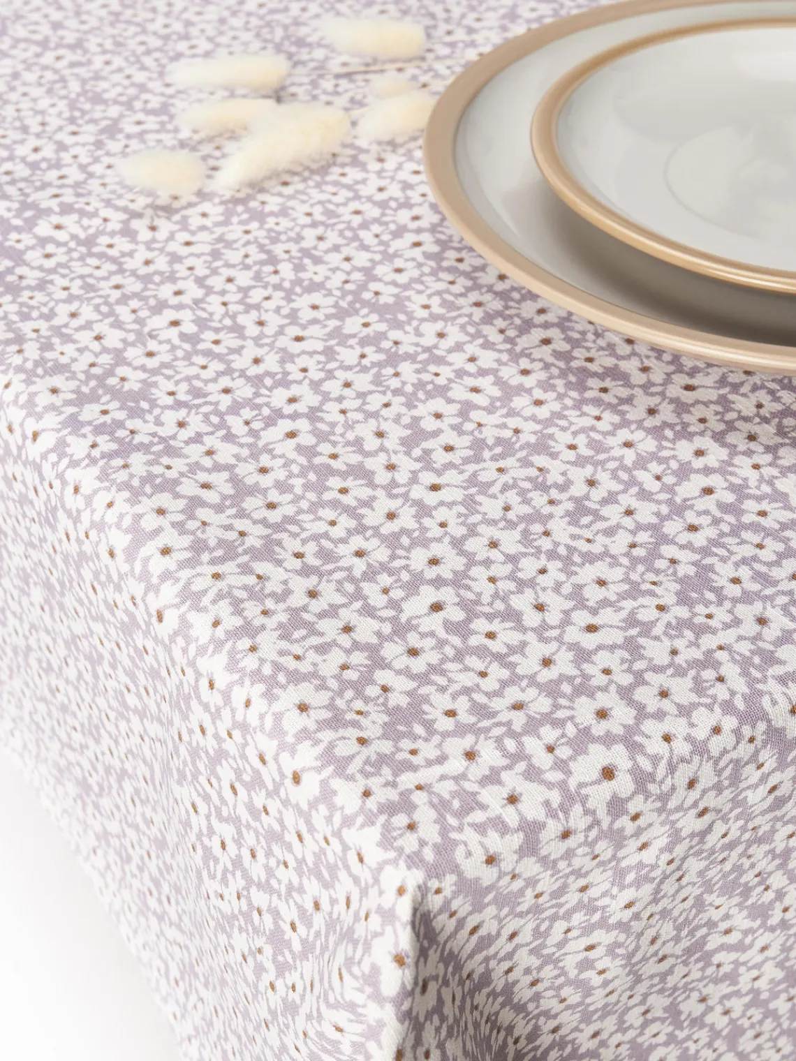 Online Lene Bjerre Nappe en coton à motif fleuri Liberte
