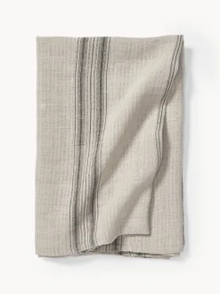 Best HKLIVING Nappe en lin Striped