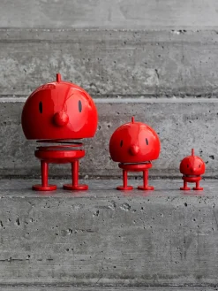 Best Hoptimist Objet décoratif Bumble, haut. 8 cm Rouge