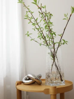 Online Cooee Design Objet décoratif Knot, haut. 9 cm Argenté, haute brillance