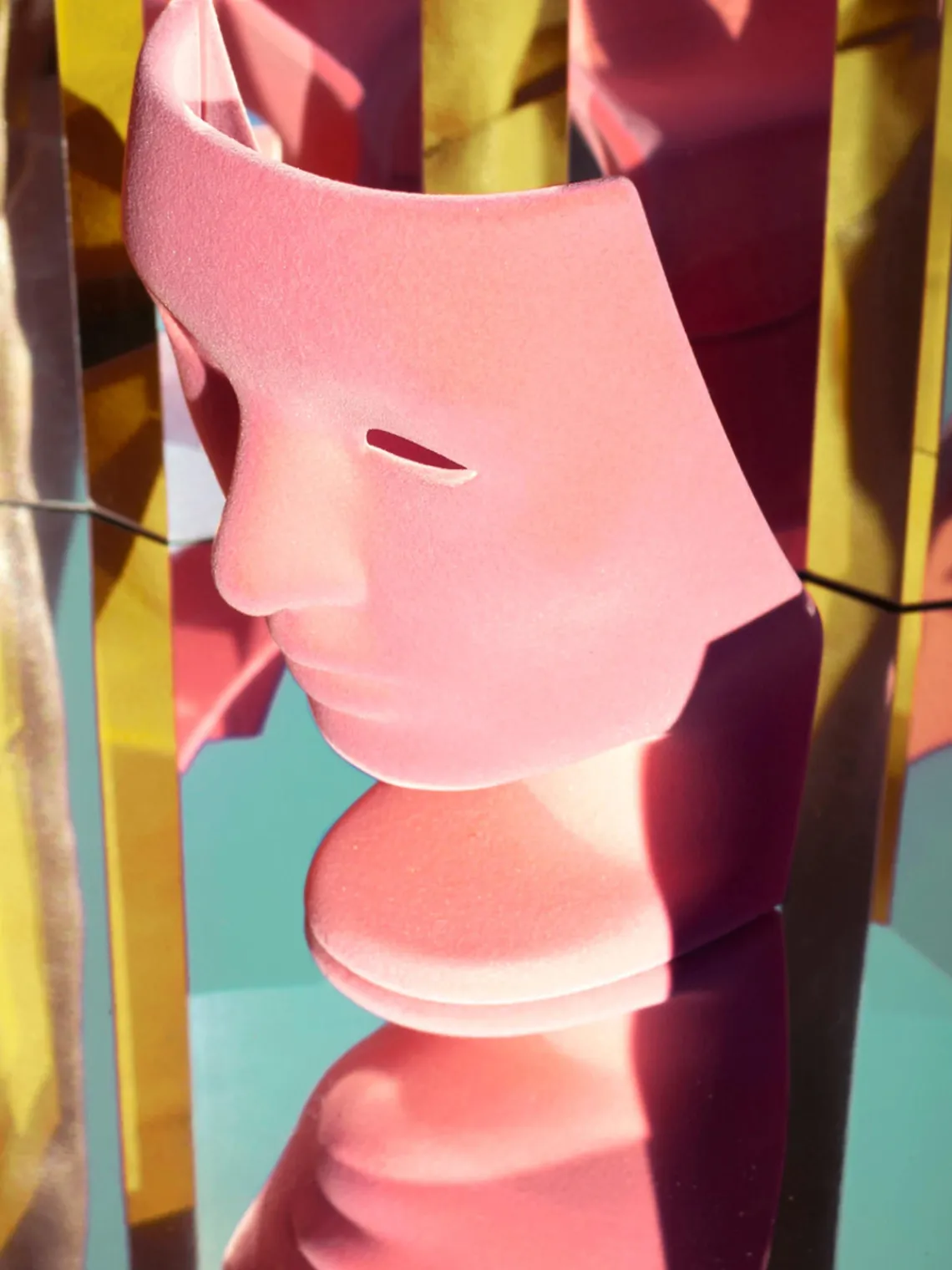 Online Driade Objet décoratif Nemo Fuchsia, mat