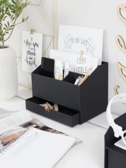 Best Bigso Box of Sweden Organisateur bureau Greta Anthracite