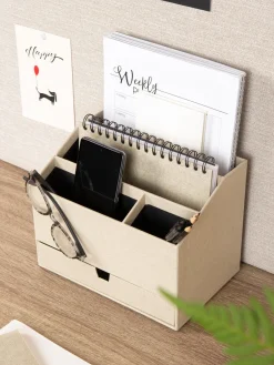 New Bigso Box of Sweden Organisateur bureau Greta Beige clair